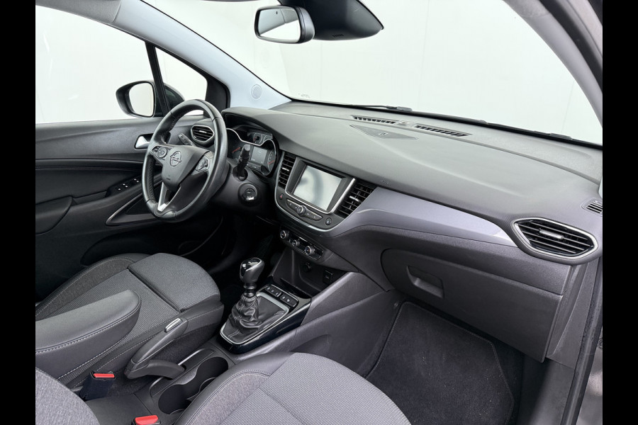 Opel Crossland 1.2T 111pk Camera Apple/Android CruiseControl Pdc Bordherk. Lane-dep. Led Aut.Verlichting Isofix Tel. Ecc Elek.Ramen/Spiegels 16''LM Nieuw Model! 1.2 Turbo Elegance NL-auto!