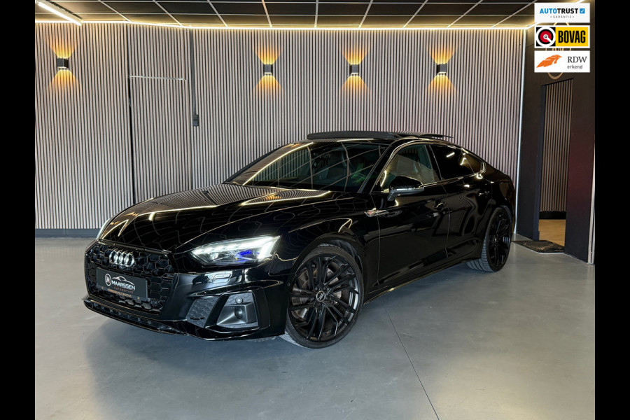 Audi A5 Sportback Audi A5 Sportback Audi A5 Sportback 45 TFSI Quattro S-LINE Edition|PANO|HUD|B&O|360|Keyl|RS Zetels