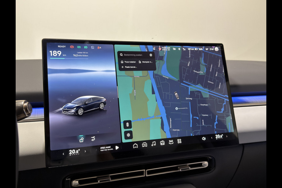 XPeng P7+ RWD Long Range 74.9 kWh | Luxe wit leder interieur | Stoelen verwarmd geventileerd & massage functie