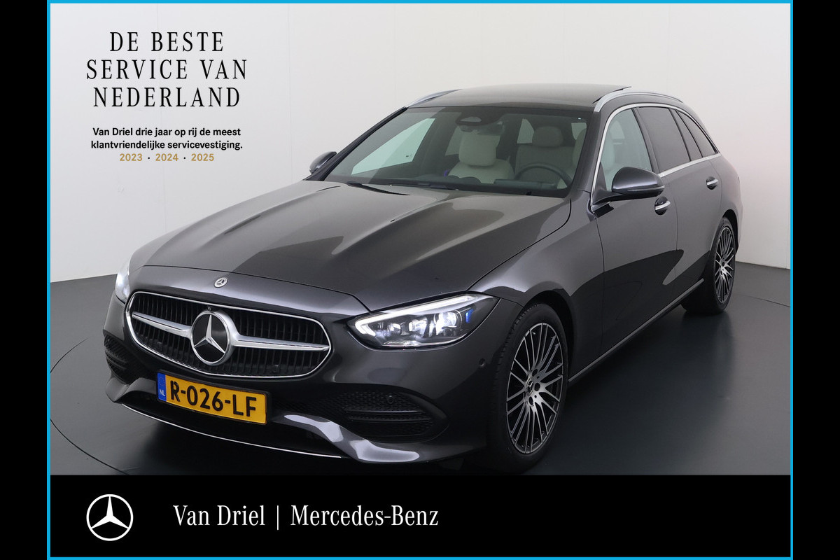 Mercedes-Benz C-Klasse Estate C 200 Estate Luxury Line | Beige Leder | Panorama Memory 360 Camera Digital