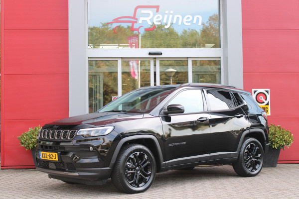 Jeep Compass 4xe 240PK Plug-in Hybrid ELECTRIC UPLAND | LAGE KM STAND! | NAVIGATIE | DRAADLOZE APPLE CARPLAY/ANDROID AUTO | DRAADLOZE TELEFOONLADER | ALL SEASON BANDEN | KEYLESS ENTRY/START | ADAPTIVE CRUISE CONTROL | FULL LED KOPLAMPEN | 17" LICHTMETALEN VELGEN | CLIMATE CONTROL | DAB+ RADIO |