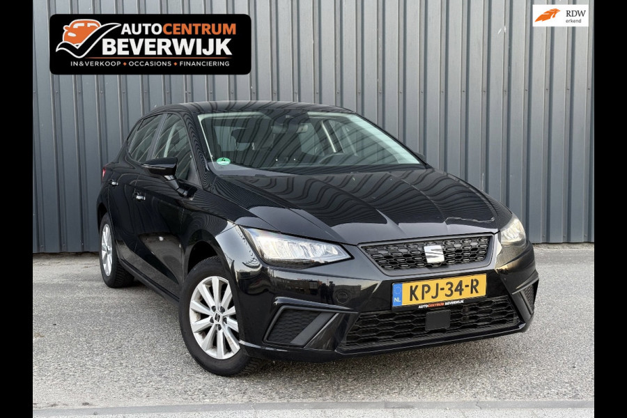 Seat Ibiza 1.0 Benzine Style 80pk 2023 Zwart CarPlay Led