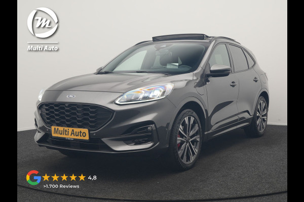Ford Kuga 2.5 PHEV ST-Line X 225pk Dealer O.H. | SOH 89,8% | Trekhaak Af Fabriek | Panodak | Adaptive Cruise | Head Up | 360 Camera | Bang & Olufsen Audio | Alcantara Sportstoelen & Stuur Verwarmd | Keyless | BLIS | Apple Carplay | 20"L.M | Plug In Hybrid |