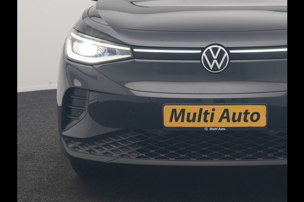 Volkswagen ID.4 Tech 77 kWh 204pk Dealer O.H. | Panodak | Adaptive Cruise | Head Up | 360 Camera | Warmtepomp | IQ Light | Alcantara Sportstoelen Memory & Massage | Stoelen & Stuur Verwarmd | Sfeerverlichting | Keyless | BLIS | 20"L.M |