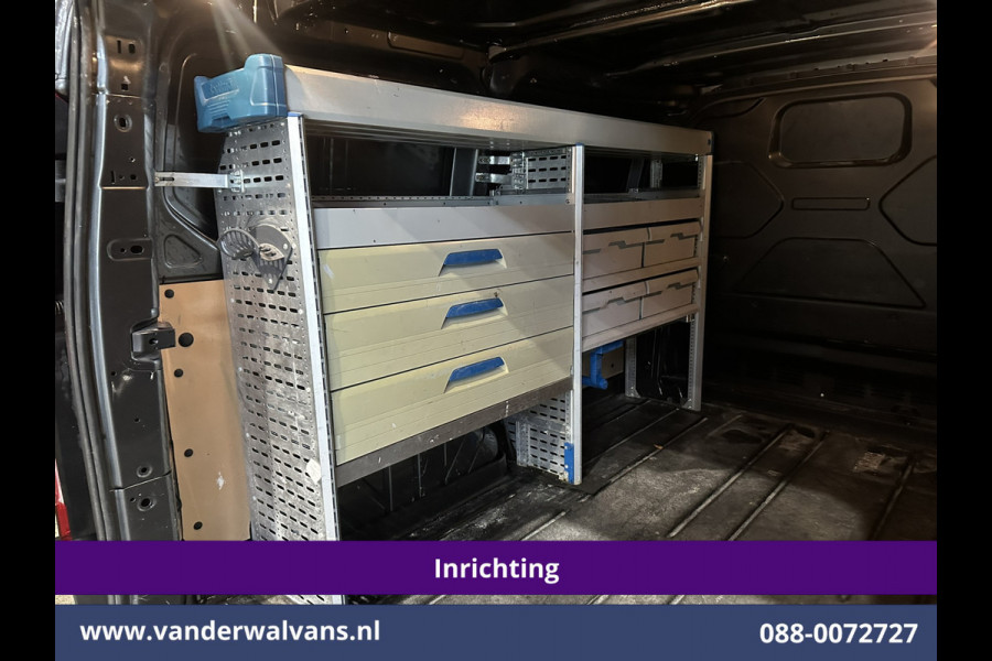 Ford Transit Custom 2.0 TDCI L1H1 Inrichting Euro6 Airco | Camera | LED | Cruisecontrol | Verwarmde voorruit Parkeersensoren, Bijrijdersbank