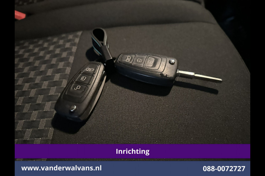 Ford Transit Custom 2.0 TDCI L1H1 Inrichting Euro6 Airco | Camera | LED | Cruisecontrol | Verwarmde voorruit Parkeersensoren, Bijrijdersbank