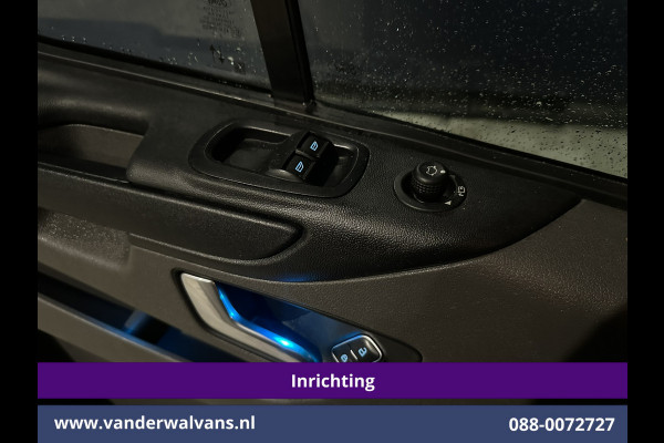 Ford Transit Custom 2.0 TDCI L1H1 Inrichting Euro6 Airco | Camera | LED | Cruisecontrol | Verwarmde voorruit Parkeersensoren, Bijrijdersbank