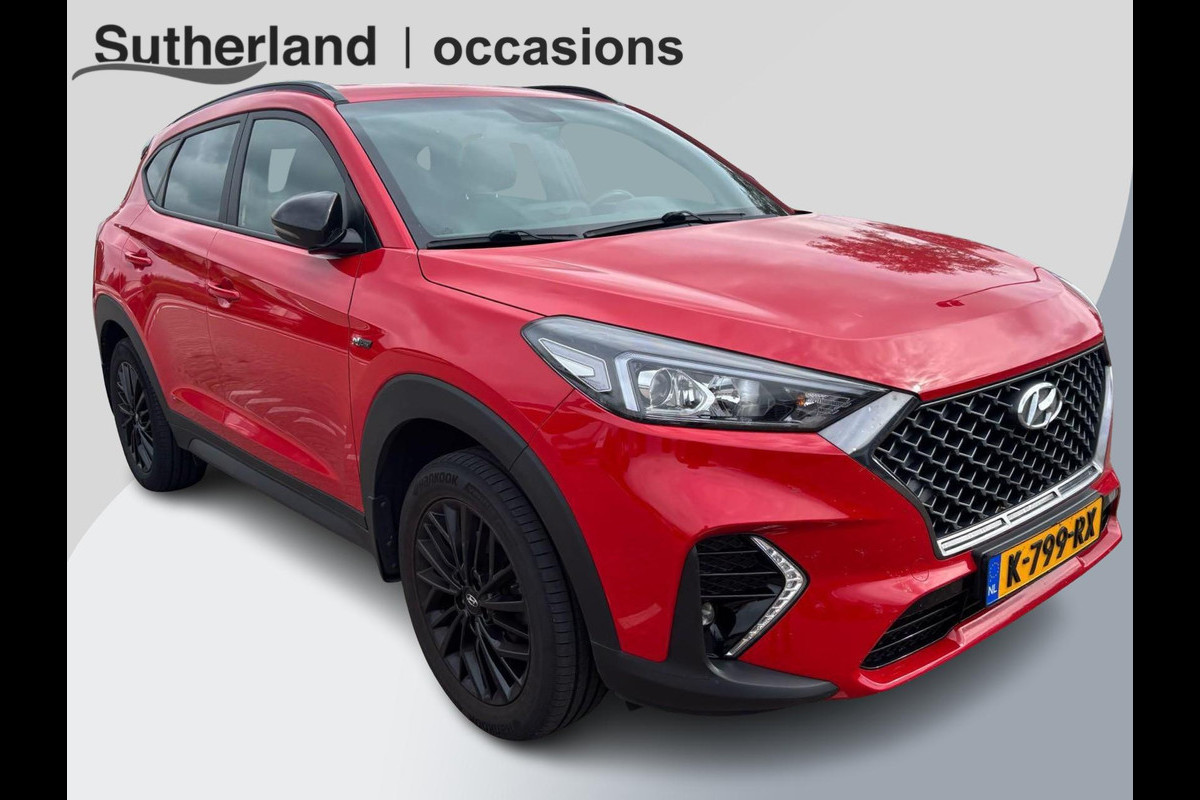 Hyundai Tucson 1.6 GDi N-line 132 PK | Stoelverwarming | Navigatie | Cruise Control | Stuurwielverwarming | 18 inch lichtmetalen velgen | Alcantara