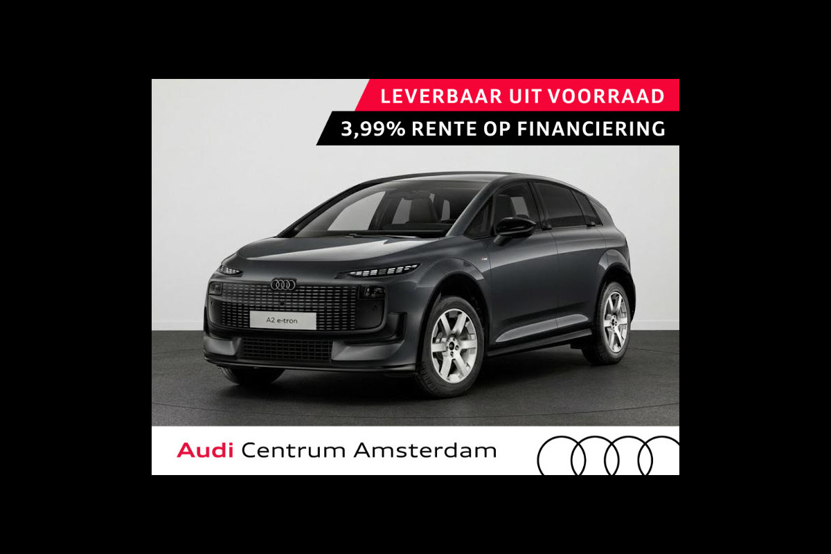 Audi A2 e-tron Launch series pro 170 PK | Techniekpakket | Sportstoelen voor | Trekhaak | Stoel-, stuurverwarming |