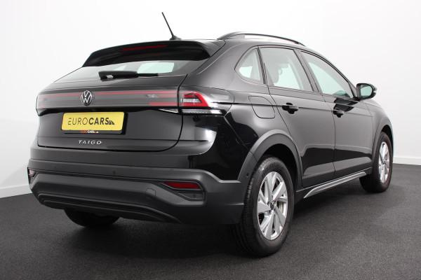 Volkswagen Taigo 1.0 TSI 110pk Automaat Life Navigatie Apple Carplay/Android Auto Wireless Adaptive Cruise Control Parkeersensoren Camera Blind Spot Assist Park Assist Afneembare trekhaak Stoelverwarming Virtual Cockpit Ledverlichting Climatronic
