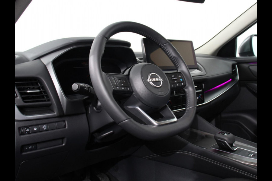 Nissan QASHQAI 1.3 MHEV Automaat N-Connecta Navigatie Climate Control Sfeerverlichting Camera 360 Led Dab Verwarmde voorstoelen Adaptieve Cruise Control Digitale Cockpit Lichtmetalen Velgen
