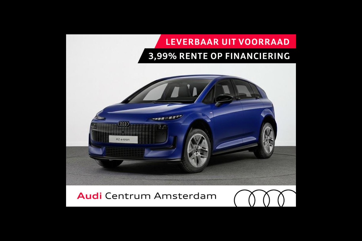 Audi A2 e-tron Launch series pro 190 pk | Techniek pakket | Sportstoelen voor | Trekhaak | Stoel-, stuurverwarming |