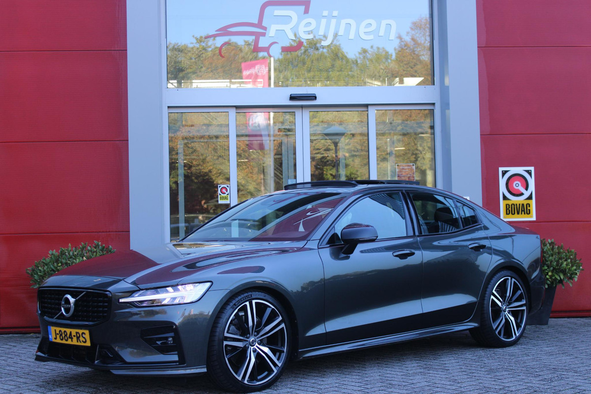 Volvo S60 2.0 B5 250PK AUTOMAAT R-DESIGN 20'' | PANORAMISCH SCHUIF/KANTELDAK | PREMIUM AUDIO BY HARMAN KARDON | 20" 5-TRIPPLE SPAAKS BLACK/DIAMAND CUT LICHTMETALEN VELGEN | BLINDSPOT INFOMATION SYSTEM (BLIS) | VERWARMDE VOORRUIT |VERWARMDE AQUABLADE RUITENWISSERBLADEN | PILOT ASSIST | APPLE CARPLAY / ANDROID AUTO | DODEHOEKDETECTIE |  ADAPTIEVE CRUISECONTROL | R-DESIGN BEKLEDING MET NAPPA LEDER I.C.M. OPEN GRID TEXTIEL | ELEKTRISCH VERSTELBARE CONTOUR STOELEN (SPORTSTOELEN) MET GEHEUGEN OP BEIDE VOORSTOELEN (POWERSEATS) |VERWARMDE VOORSTOELEN EN ACHTERBANK | VERWARMD STUURWIEL |