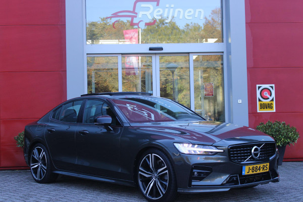 Volvo S60 2.0 B5 250PK AUTOMAAT R-DESIGN 20'' | PANORAMISCH SCHUIF/KANTELDAK | PREMIUM AUDIO BY HARMAN KARDON | 20" 5-TRIPPLE SPAAKS BLACK/DIAMAND CUT LICHTMETALEN VELGEN | BLINDSPOT INFOMATION SYSTEM (BLIS) | VERWARMDE VOORRUIT |VERWARMDE AQUABLADE RUITENWISSERBLADEN | PILOT ASSIST | APPLE CARPLAY / ANDROID AUTO | DODEHOEKDETECTIE |  ADAPTIEVE CRUISECONTROL | R-DESIGN BEKLEDING MET NAPPA LEDER I.C.M. OPEN GRID TEXTIEL | ELEKTRISCH VERSTELBARE CONTOUR STOELEN (SPORTSTOELEN) MET GEHEUGEN OP BEIDE VOORSTOELEN (POWERSEATS) |VERWARMDE VOORSTOELEN EN ACHTERBANK | VERWARMD STUURWIEL |