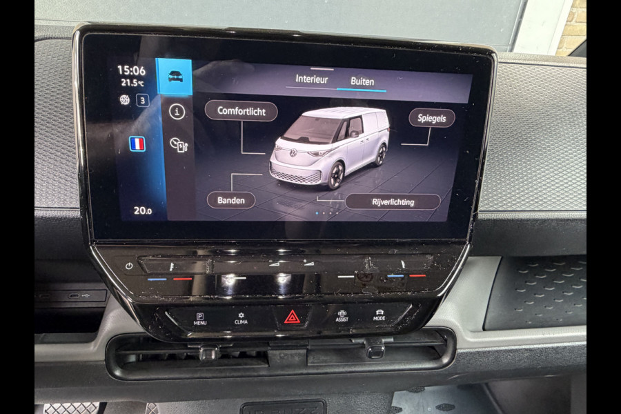 Volkswagen ID. Buzz Cargo Business 77 kWh 204 PK WLTP 408 SOH 99% Achteruitrijcamera/CarPlay/Stoelverwarming