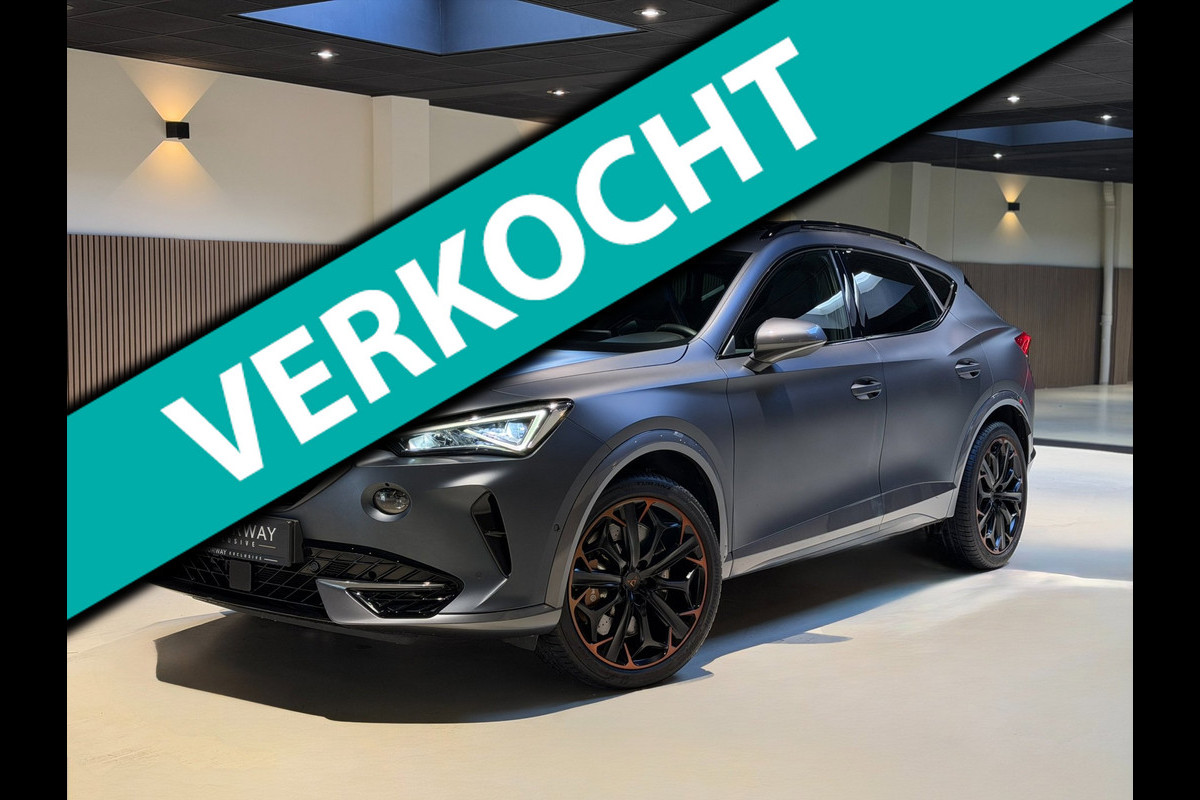 CUPRA Formentor 2.0 TSI 4DRIVE|Kuipstoelen|Pano|Beats|Copper|Keyless|