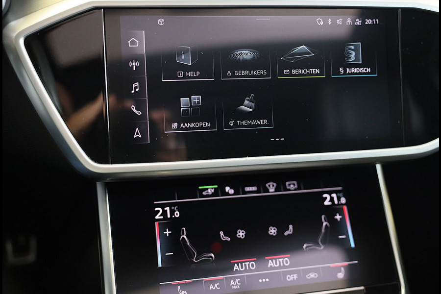 Audi A6 Avant 55 TFSI e Quattro RS6 Look / Head Up / B & O / Elek Stoelen / Memory / Acc / F1 / Lane Assist / Open Pano / 22 Inch