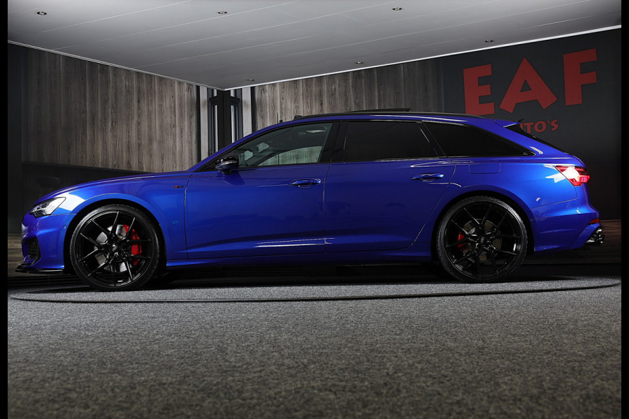 Audi A6 Avant 55 TFSI e Quattro RS6 Look / Head Up / B & O / Elek Stoelen / Memory / Acc / F1 / Lane Assist / Open Pano / 22 Inch