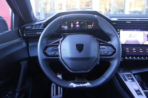 Peugeot 408 1.2 Hybrid 145PK AUTOMAAT GT | 360° CAMERA | ELEKTRISCH VERSTELBARE BESTUURDERSSTOEL MET GEHEUGEN EN VERSTELBARE ZITVERLENGER | STOEL VERWARMING | STUURVERWARMING | LEDER / ALCANTARA | DODEHOEK DETECTIE | KEYLESS ENTRY/START | ADAPTIVE CRUISE CONTROL | NAVIGATIE | DRAADLOZE APPLE CARPLAY/ANDROID AUTO | PARKEERSENSOREN VOOR + ACHTER | LED MATRIX KOPLAMPEN | 19" LICHTMETALEN VELGEN | ELEKTRISCH BEDIENBARE ACHTERKLEP | CLIMATE CONTROL | STUUR VERWARMING |