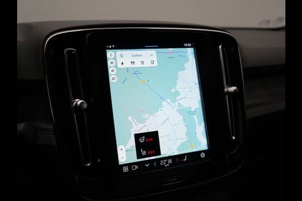 Volvo C40 Recharge Core 69 kWh 231pk Dealer O.H. | SOH 93,8% | Panodak | Camera | Google Assistent | Lederen Sportstoelen & Stuur Verwarmd | Apple Carplay | Cruise Control | Navigatie | DAB |