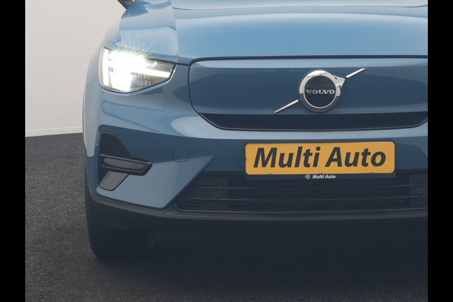 Volvo C40 Recharge Core 69 kWh 231pk Dealer O.H. | SOH 93,8% | Panodak | Camera | Google Assistent | Lederen Sportstoelen & Stuur Verwarmd | Apple Carplay | Cruise Control | Navigatie | DAB |
