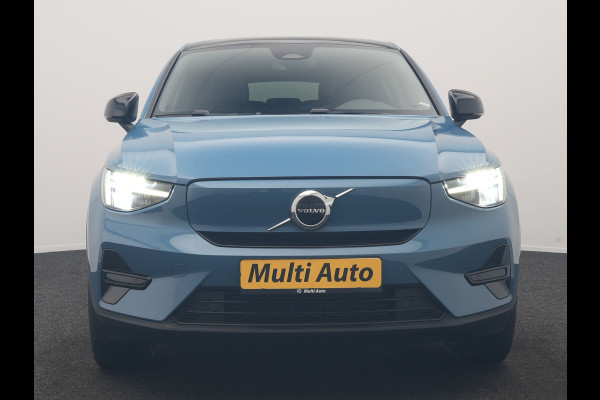 Volvo C40 Recharge Core 69 kWh 231pk Dealer O.H. | SOH 93,8% | Panodak | Camera | Google Assistent | Lederen Sportstoelen & Stuur Verwarmd | Apple Carplay | Cruise Control | Navigatie | DAB |