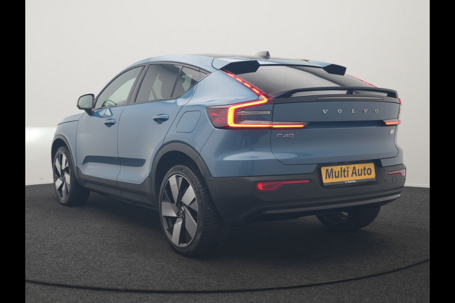 Volvo C40 Recharge Core 69 kWh 231pk Dealer O.H. | SOH 93,8% | Panodak | Camera | Google Assistent | Lederen Sportstoelen & Stuur Verwarmd | Apple Carplay | Cruise Control | Navigatie | DAB |