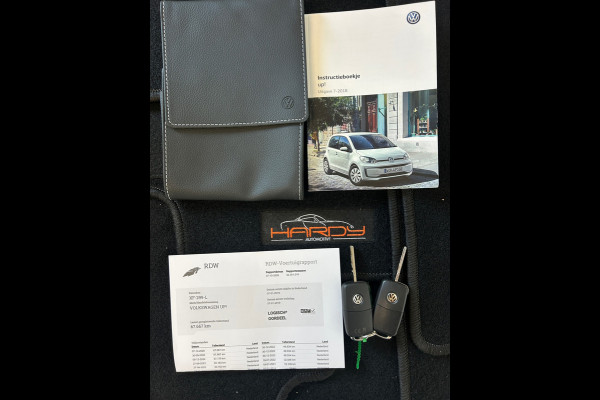 Volkswagen up! 1.0 BMT move up! 5 Deurs Airco 1e Eig Rijklaarprijs!