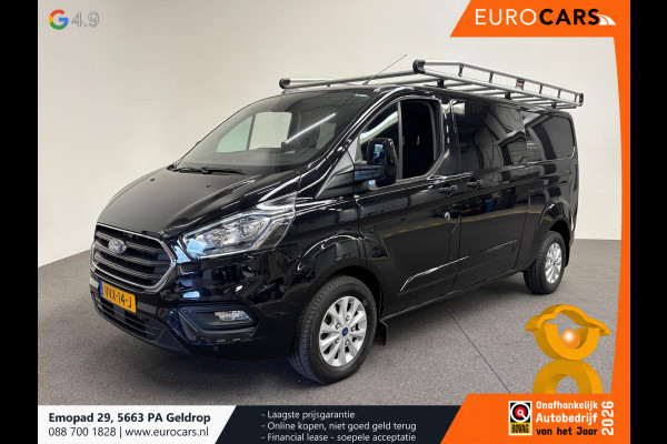 Ford Transit Custom 300 2.0 TDCI L2H1 Limited Dubbele Cabine Automaat Navi Airco 2 Schuifdeuren Trekhaak Parkeersensoren Carplay