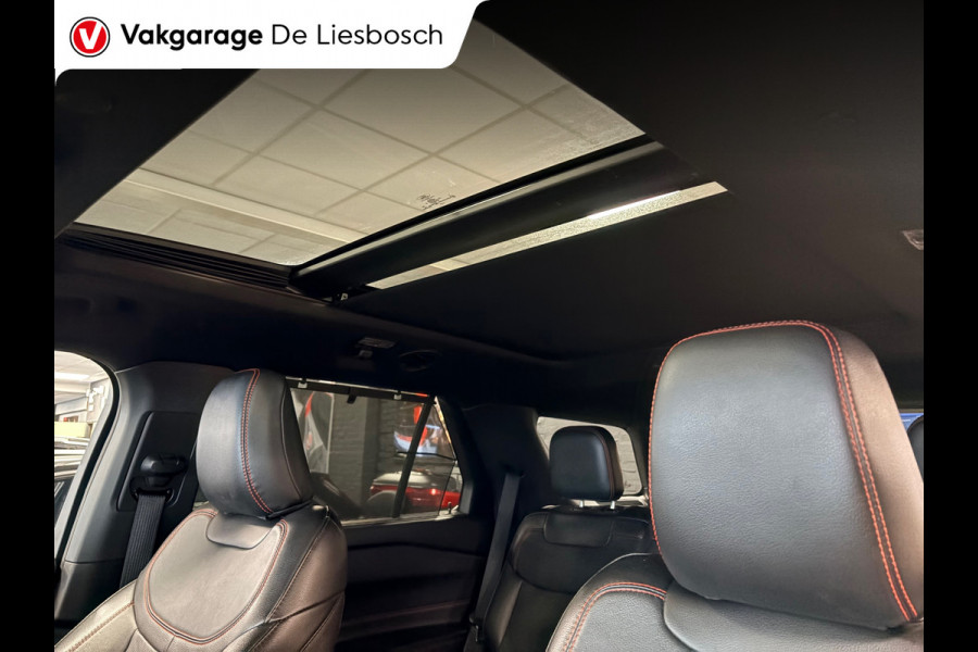 Ford Explorer 3.0 V6 EcoBoost PHEV ST-Line 7persoons / panorama-dak / stuur en stoelverwarming / leder / B&O /