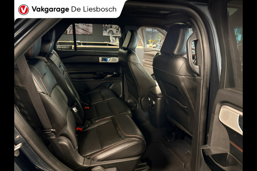 Ford Explorer 3.0 V6 EcoBoost PHEV ST-Line 7persoons / panorama-dak / stuur en stoelverwarming / leder / B&O /