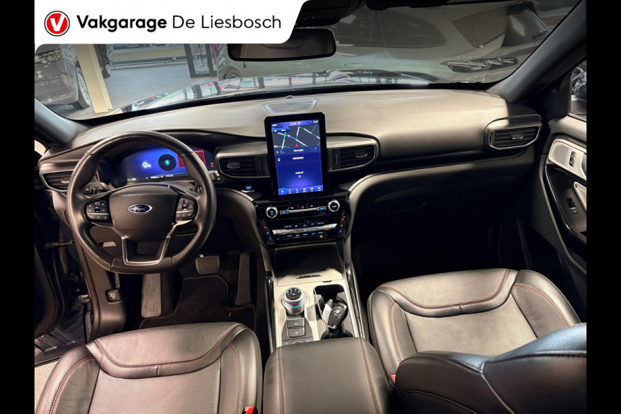 Ford Explorer 3.0 V6 EcoBoost PHEV ST-Line 7persoons / panorama-dak / stuur en stoelverwarming / leder / B&O /