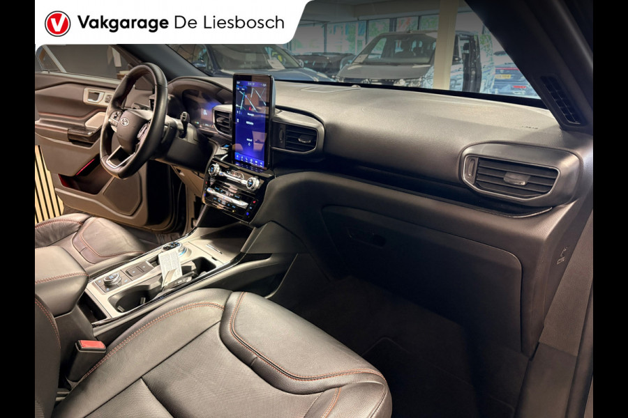 Ford Explorer 3.0 V6 EcoBoost PHEV ST-Line 7persoons / panorama-dak / stuur en stoelverwarming / leder / B&O /