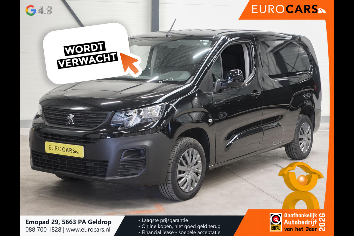 Peugeot Partner 1.5 BlueHDi 100pk L2 Airco Cruise control Trekhaak Parkeersensoren Bluetooth