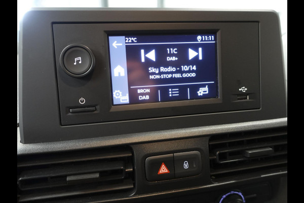 Peugeot Partner 1.5 BlueHDi 100pk L2 Airco Cruise control Trekhaak Parkeersensoren Bluetooth