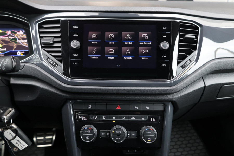 Volkswagen T-Roc 2.0 TSI 4Motion 190+PK R-LINE LED/VIRTUAL/SFEER/PANO/LEER+S.VERWARMING/19" LMV/PDC/ACC/12 MND GARANTIE!