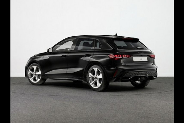 Audi A3 Sportback S edition e-hybrid 204 pk | Techniekpakket plus | Trekhaak | Optiekpakket zwart plus | Warmtewerend glas donker tint |