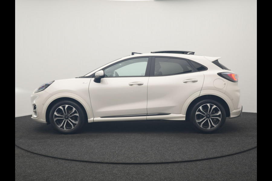 Ford Puma 1.0 EcoBoost Hybrid ST-Line X 155pk Dealer O.H | Panodak | Adaptive Cruise | Bang & Olufsen | Camera | Sportstoelen & Stuur Verwarmd | Apple Carplay | Keyless | Virtual | Navigatie | DAB | 17"L.M |