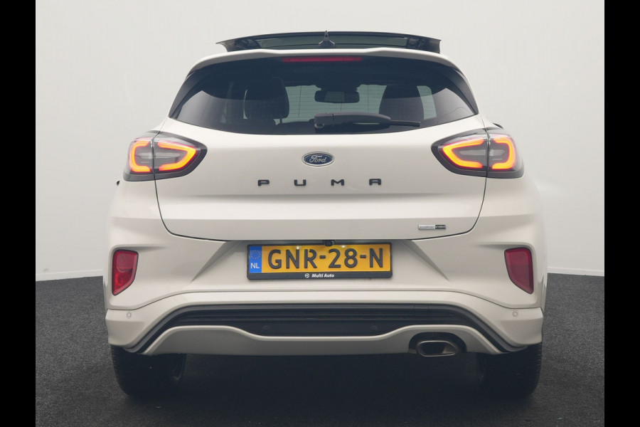 Ford Puma 1.0 EcoBoost Hybrid ST-Line X 155pk Dealer O.H | Panodak | Adaptive Cruise | Bang & Olufsen | Camera | Sportstoelen & Stuur Verwarmd | Apple Carplay | Keyless | Virtual | Navigatie | DAB | 17"L.M |