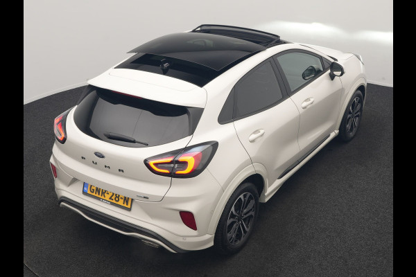 Ford Puma 1.0 EcoBoost Hybrid ST-Line X 155pk Dealer O.H | Panodak | Adaptive Cruise | Bang & Olufsen | Camera | Sportstoelen & Stuur Verwarmd | Apple Carplay | Keyless | Virtual | Navigatie | DAB | 17"L.M |
