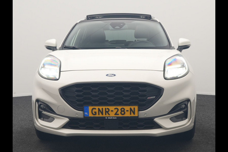 Ford Puma 1.0 EcoBoost Hybrid ST-Line X 155pk Dealer O.H | Panodak | Adaptive Cruise | Bang & Olufsen | Camera | Sportstoelen & Stuur Verwarmd | Apple Carplay | Keyless | Virtual | Navigatie | DAB | 17"L.M |