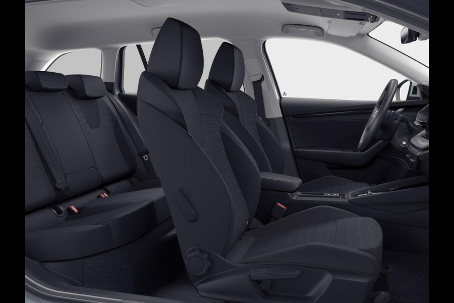 Škoda Octavia Combi Business Edition Plus m-HEV 1.5 TSI 150 pk 7 versn. DSG | Trekhaak, wegklapbaar | Winter pakket | Lichtmetalen velgen 18" Lerna Antraciet
