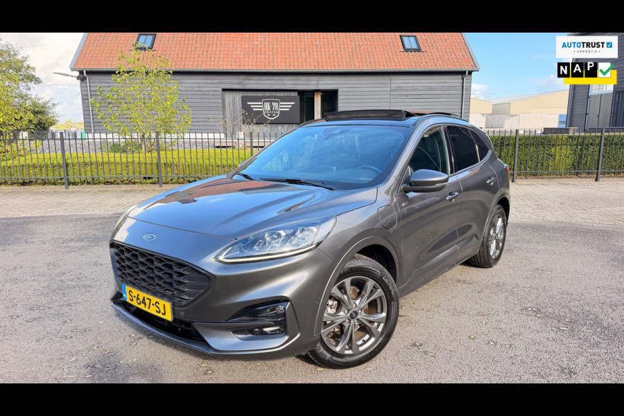 Ford Kuga 2.5 PHEV ST-LINE X PANORAMDAK LEER NAVI CAMERA ELECTR TREKHAAK