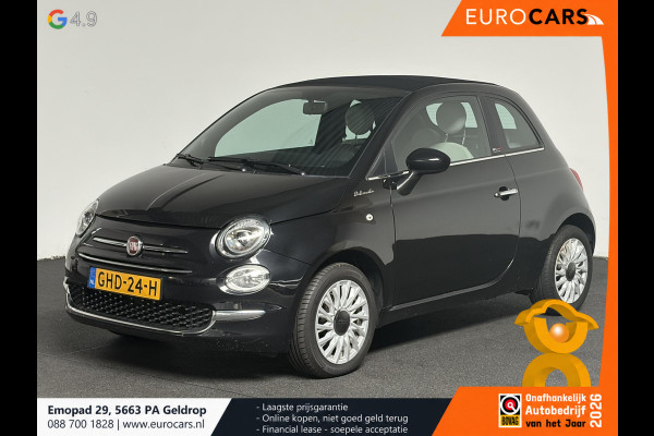 Fiat 500C 1.0 Hybrid 69pk Dolcevita Navigatie Apple Carplay/Android Auto Parkeersensor achter Cruise Control Climatronic