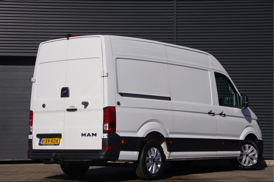 MAN TGE 3.140 35 2.0 L3H3(L2H2) 3-ZITS, AUT. TREKHAAK, LEDER, CAMERA, NAVI, GEVEERDE STOEL, CRUISE, AIRCO