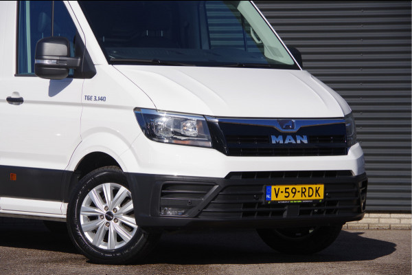 MAN TGE 3.140 35 2.0 L3H3(L2H2) 3-ZITS, AUT. TREKHAAK, LEDER, CAMERA, NAVI, GEVEERDE STOEL, CRUISE, AIRCO