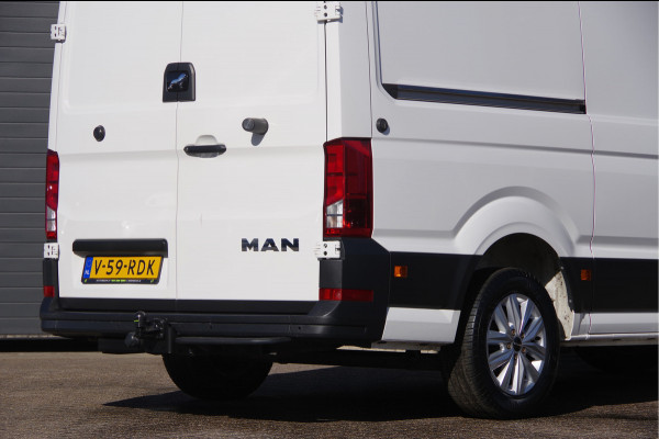 MAN TGE 3.140 35 2.0 L3H3(L2H2) 3-ZITS, AUT. TREKHAAK, LEDER, CAMERA, NAVI, GEVEERDE STOEL, CRUISE, AIRCO