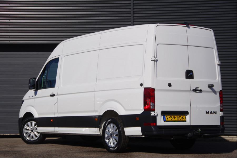 MAN TGE 3.140 35 2.0 L3H3(L2H2) 3-ZITS, AUT. TREKHAAK, LEDER, CAMERA, NAVI, GEVEERDE STOEL, CRUISE, AIRCO