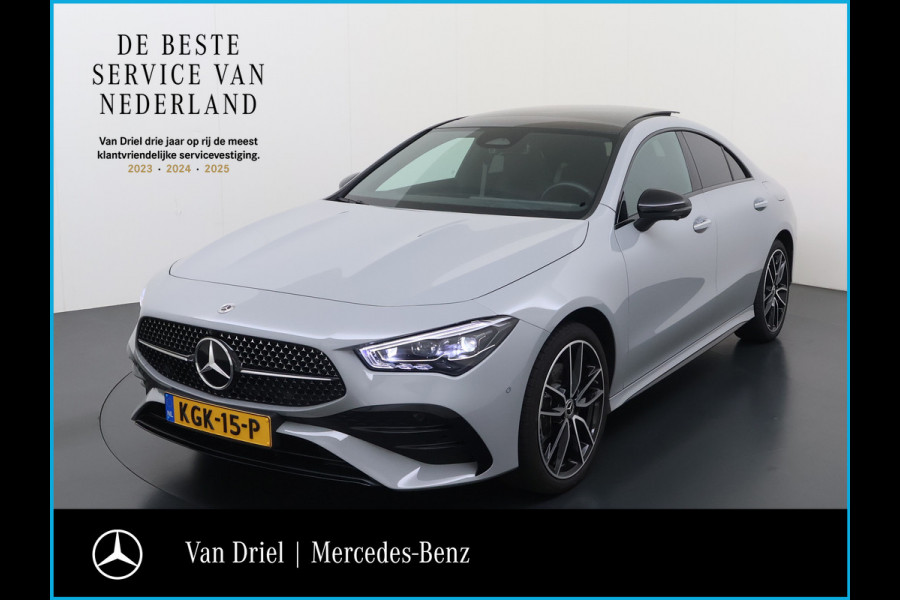 Mercedes-Benz CLA-Klasse CLA 250 e AMG line | Panorama Multibeam HUD Keyless Dodehoek