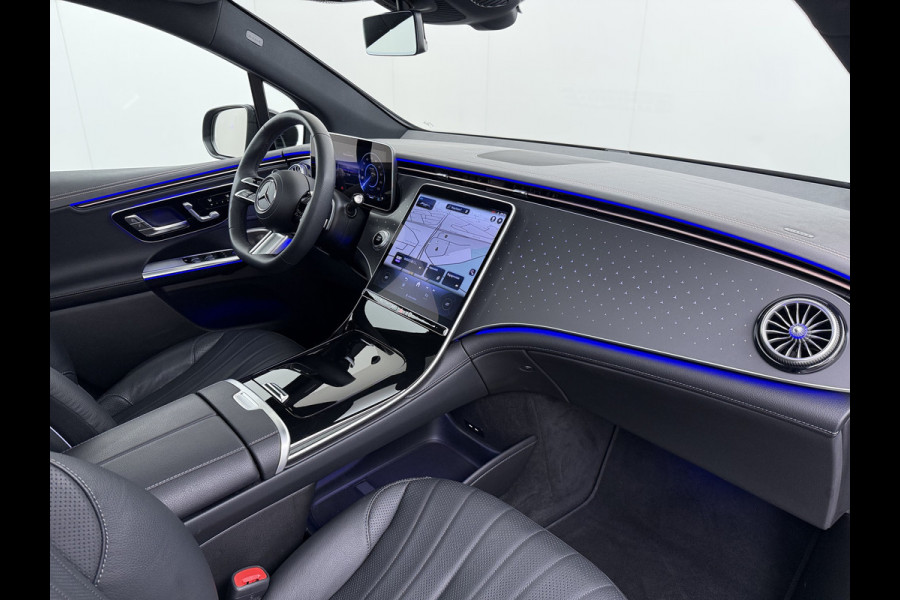 Mercedes-Benz EQE SUV EQE SUV 300 AMG Line 91 kWh | Airmatic Achteras Pano Trekhaak Burmester Ventilatie 4x Stoelverwarming